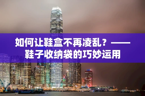 如何让鞋盒不再凌乱？——鞋子收纳袋的巧妙运用