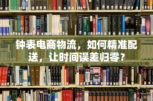 钟表电商物流，如何精准配送，让时间误差归零？