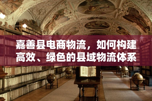 嘉善县电商物流，如何构建高效、绿色的县域物流体系？