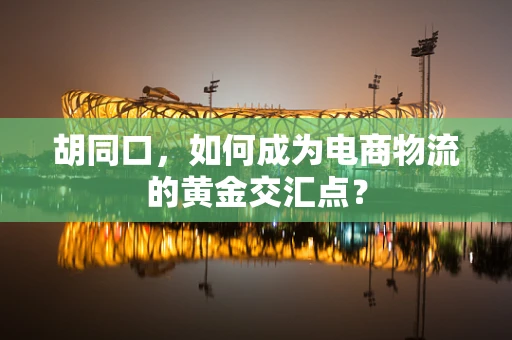胡同口，如何成为电商物流的黄金交汇点？