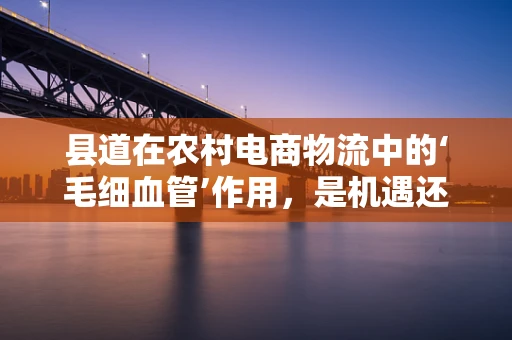 县道在农村电商物流中的‘毛细血管’作用，是机遇还是挑战？
