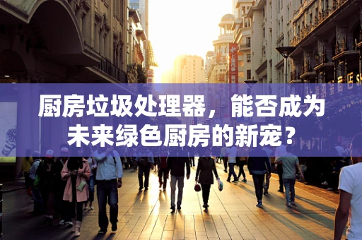 厨房垃圾处理器，能否成为未来绿色厨房的新宠？