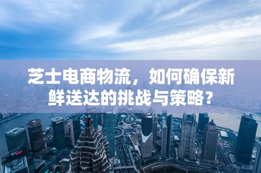 芝士电商物流，如何确保新鲜送达的挑战与策略？