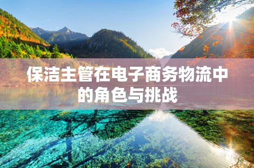 保洁主管在电子商务物流中的角色与挑战