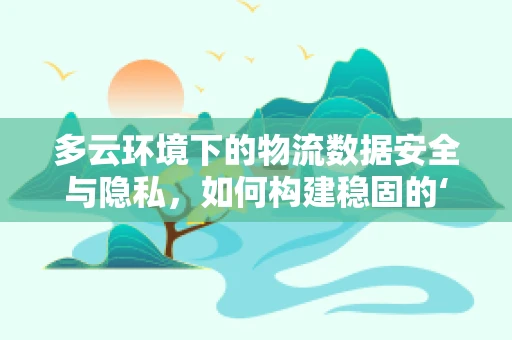 多云环境下的物流数据安全与隐私，如何构建稳固的‘云堤’？