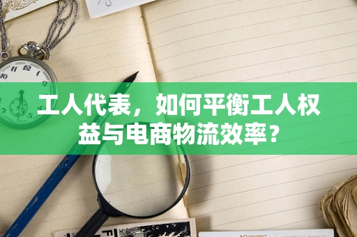 工人代表，如何平衡工人权益与电商物流效率？