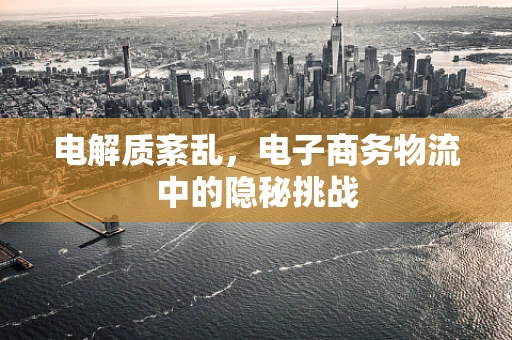 电解质紊乱，电子商务物流中的隐秘挑战