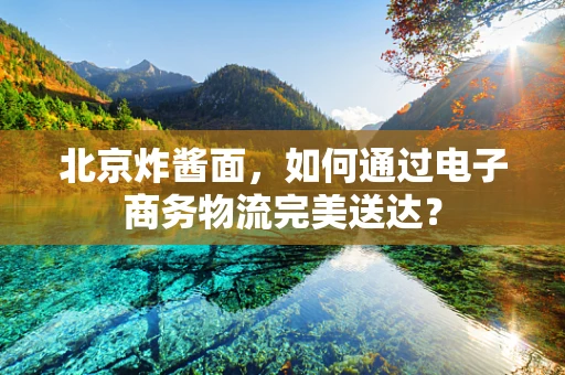 北京炸酱面，如何通过电子商务物流完美送达？