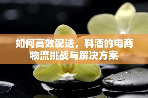 如何高效配送，料酒的电商物流挑战与解决方案