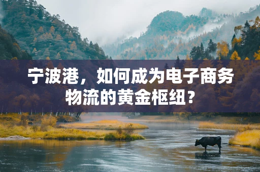 宁波港，如何成为电子商务物流的黄金枢纽？