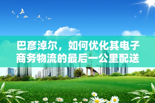 巴彦淖尔，如何优化其电子商务物流的最后一公里配送？