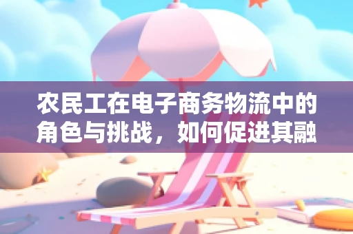 农民工在电子商务物流中的角色与挑战，如何促进其融入数字化供应链？