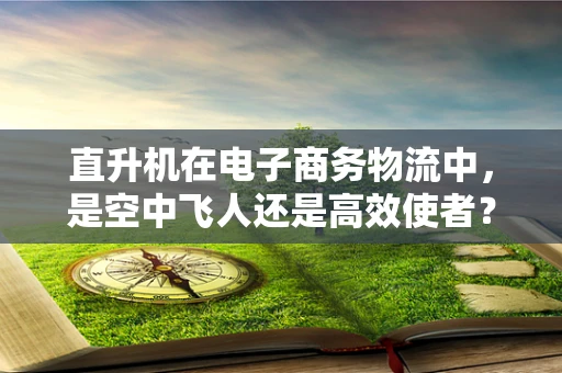 直升机在电子商务物流中，是空中飞人还是高效使者？