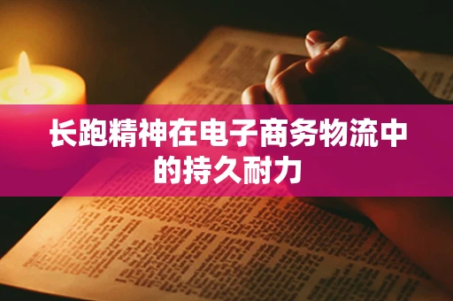 长跑精神在电子商务物流中的持久耐力