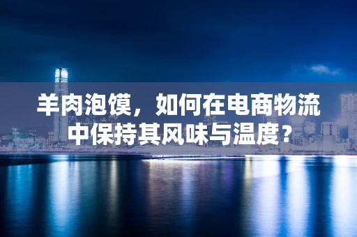羊肉泡馍，如何在电商物流中保持其风味与温度？