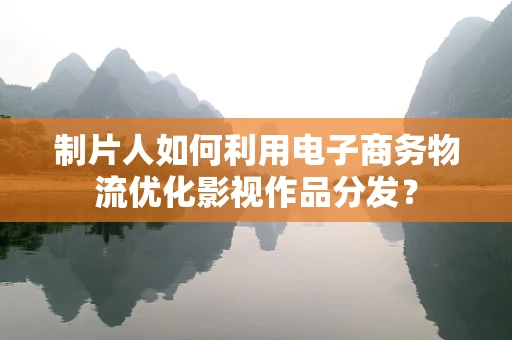 制片人如何利用电子商务物流优化影视作品分发？