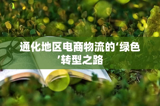 通化地区电商物流的‘绿色’转型之路