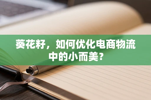 葵花籽，如何优化电商物流中的小而美？