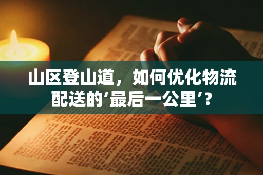 山区登山道，如何优化物流配送的‘最后一公里’？