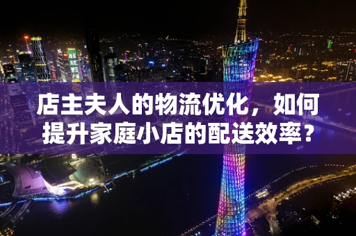 店主夫人的物流优化，如何提升家庭小店的配送效率？