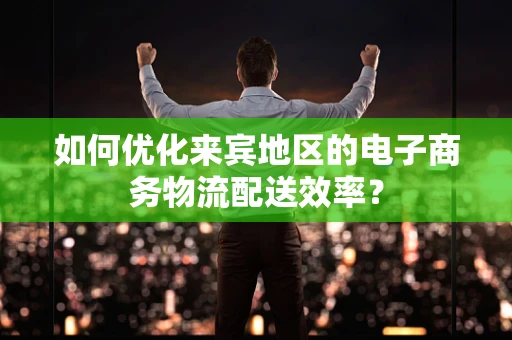 如何优化来宾地区的电子商务物流配送效率？