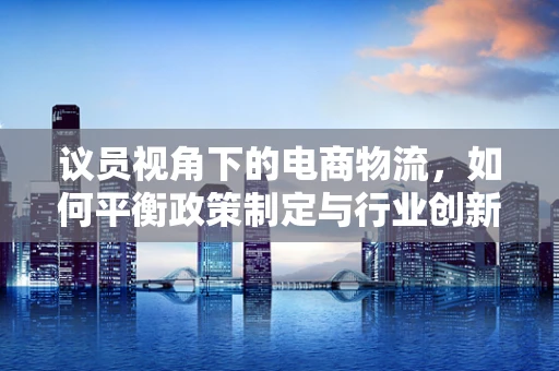 议员视角下的电商物流，如何平衡政策制定与行业创新？
