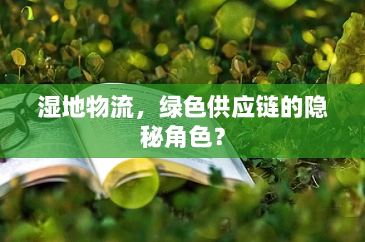湿地物流，绿色供应链的隐秘角色？