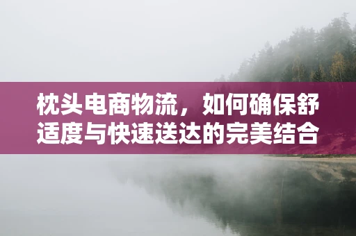 枕头电商物流，如何确保舒适度与快速送达的完美结合？