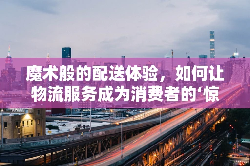 魔术般的配送体验，如何让物流服务成为消费者的‘惊喜时刻’？