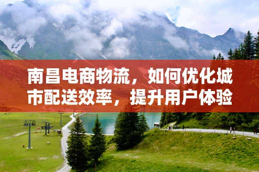 南昌电商物流，如何优化城市配送效率，提升用户体验？