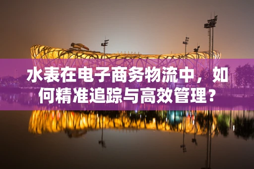 水表在电子商务物流中，如何精准追踪与高效管理？