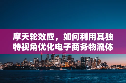 摩天轮效应，如何利用其独特视角优化电子商务物流体验？