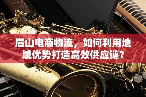 眉山电商物流，如何利用地域优势打造高效供应链？
