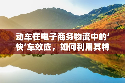 动车在电子商务物流中的‘快’车效应，如何利用其特性优化配送网络？