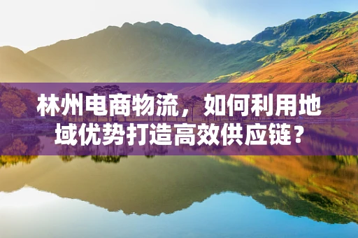 林州电商物流，如何利用地域优势打造高效供应链？