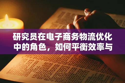 研究员在电子商务物流优化中的角色，如何平衡效率与成本？