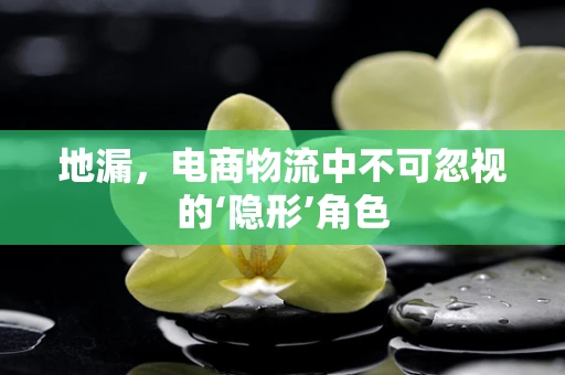 地漏，电商物流中不可忽视的‘隐形’角色