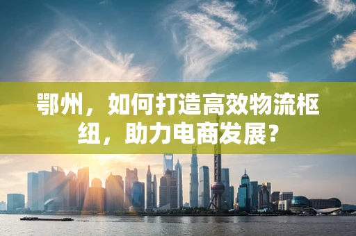 鄂州，如何打造高效物流枢纽，助力电商发展？