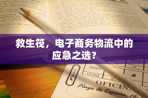 救生筏，电子商务物流中的应急之选？