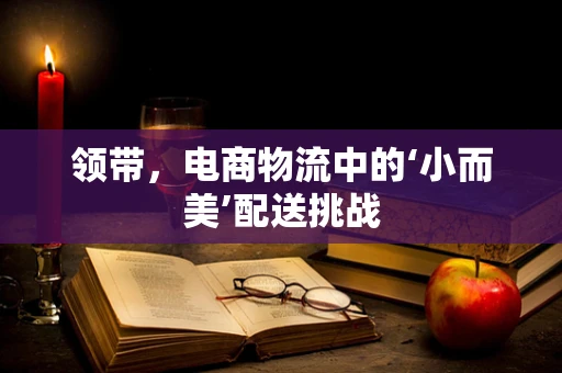 领带，电商物流中的‘小而美’配送挑战