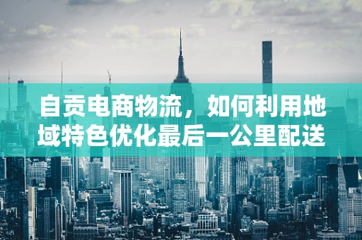 自贡电商物流，如何利用地域特色优化最后一公里配送？