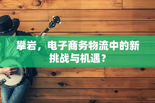 攀岩，电子商务物流中的新挑战与机遇？