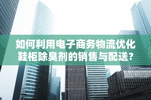 如何利用电子商务物流优化鞋柜除臭剂的销售与配送？