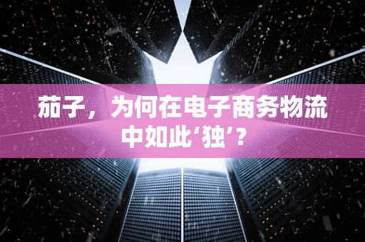 茄子，为何在电子商务物流中如此‘独’？