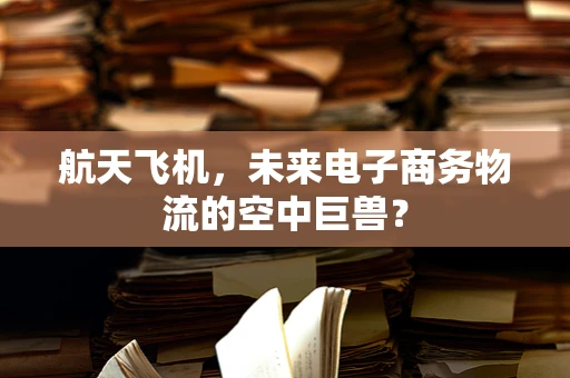 航天飞机，未来电子商务物流的空中巨兽？