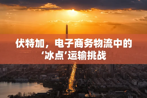 伏特加，电子商务物流中的‘冰点’运输挑战
