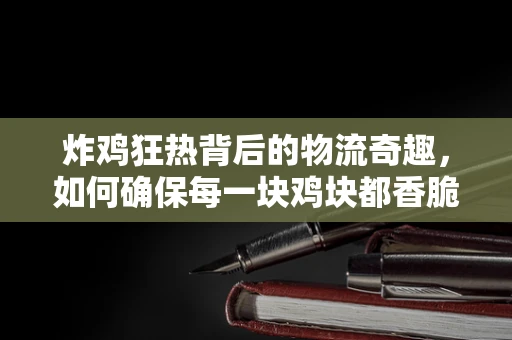 炸鸡狂热背后的物流奇趣，如何确保每一块鸡块都香脆如初？