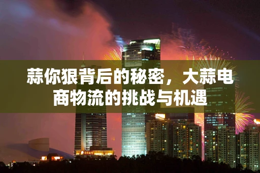 蒜你狠背后的秘密，大蒜电商物流的挑战与机遇