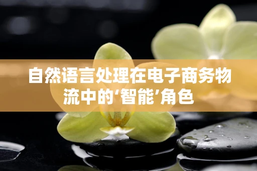 自然语言处理在电子商务物流中的‘智能’角色
