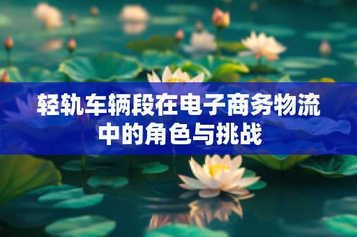 轻轨车辆段在电子商务物流中的角色与挑战